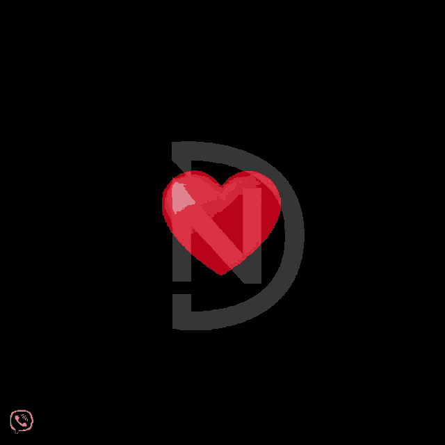 a red heart with the word ok in white letters