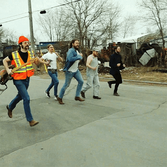 Running The Sheepdogs GIF - Running The Sheepdogs On Our Way GIFs