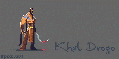 Khal Drogo Pixel GIF - Khal Drogo Pixel Mios GIFs
