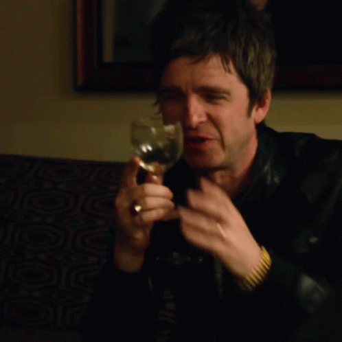 Rubbing Glass Noel Gallagher GIF - Rubbing Glass Noel Gallagher Lock All The Doors Song GIFs