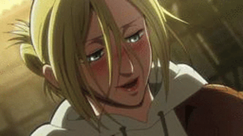 Annie Attack On Titan GIF - Annie Attack On Titan Laughing Hysterically GIFs