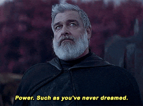 Baylan Skoll Power Such As Youve Never Dream GIF - Baylan Skoll Power Such As Youve Never Dream Ahsoka Tv Show GIFs