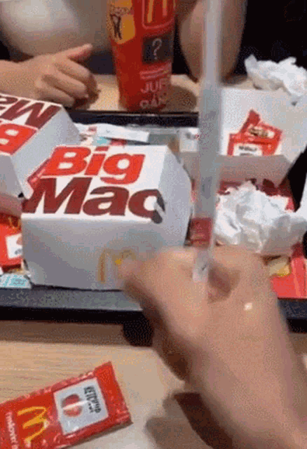 Big Mac Ketchup GIF - Big Mac Ketchup Prank GIFs