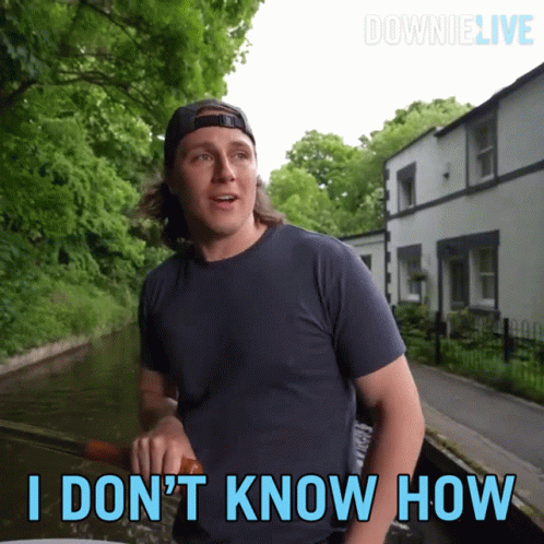I Dont Know How Michael Downie GIF - I Dont Know How Michael Downie Downielive GIFs