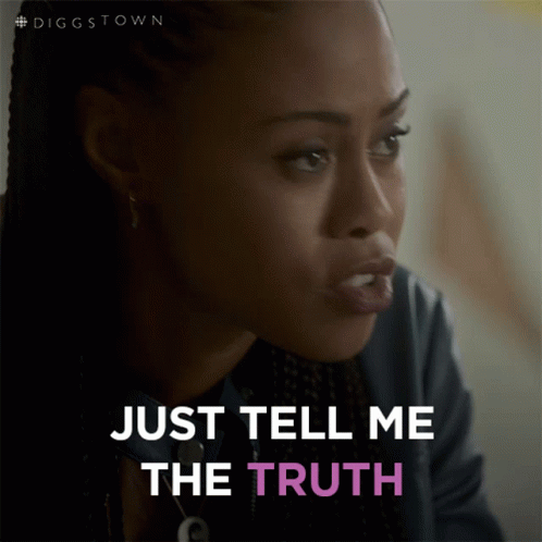 Just Tell Me The Truth Marcie GIF - Just Tell Me The Truth Marcie Marcie Diggs GIFs