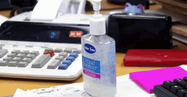 The Office Hand Sanitizer GIF - The Office Hand Sanitizer Taste GIFs
