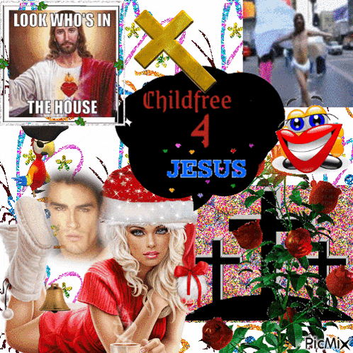 a collage of pictures with the words look who 's in the house