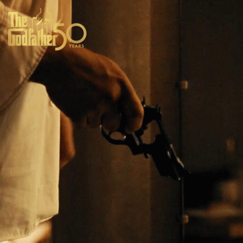 Reload The Godfather GIF - Reload The Godfather Clip The Gun GIFs