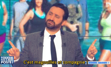 C'Est Magouilles Et Compagnie ! GIF - Tpmp Touche Pas S Mon Poste Cyril Hanouna GIFs