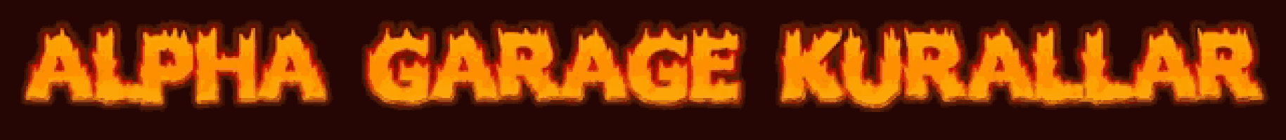the word alpha is on fire on a black background