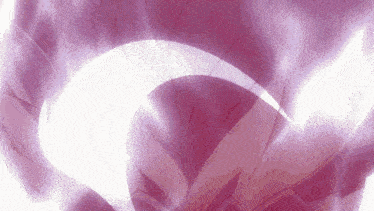 a purple and white background with a crescent moon in the middle