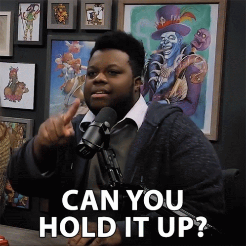 Can You Hold It Up John Finch GIF - Can You Hold It Up John Finch Smite Game Night GIFs