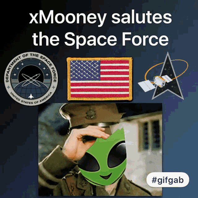 Xmooney Space Force GIF - Xmooney Space Force Military GIFs