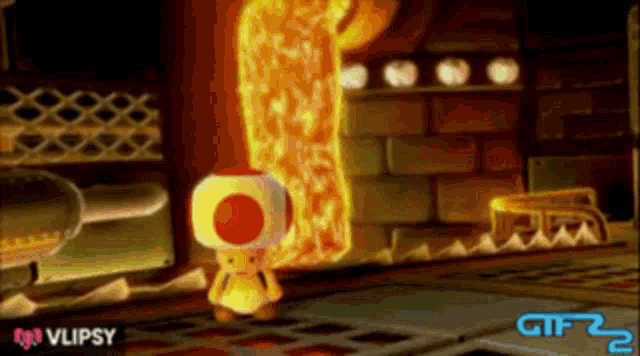 Toad Mario GIF - Toad Mario Lonely GIFs