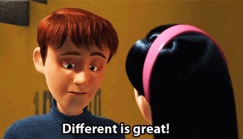Different Great GIF - Different Great The Incredibles GIFs
