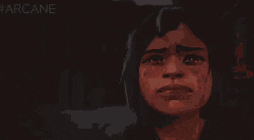 a man and a woman are standing next to each other in front of a fire in a video game .