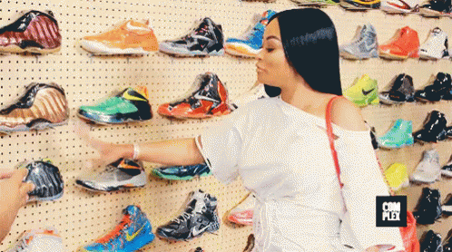 Blac Chyna GIF - Sole Collector Sole Collector Gifs Shoes GIFs