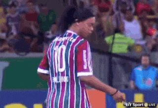 a soccer player with the number 10 on the back of his shirt