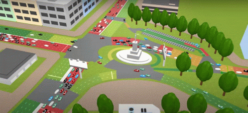 Traffic Simulation GIF - Traffic Simulation GIFs