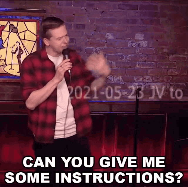 Can You Give Me Some Instructions Chris Turner GIF - Can You Give Me Some Instructions Chris Turner Any Instructions You Could Give Me GIFs