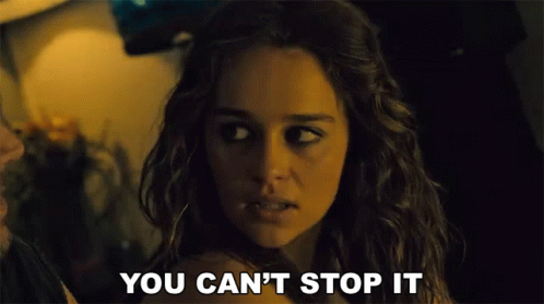 You Cant Stop It Susan Smith GIF - You Cant Stop It Susan Smith Emilia Clarke GIFs
