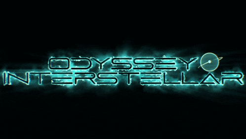 the word odyssey is surrounded by lightning