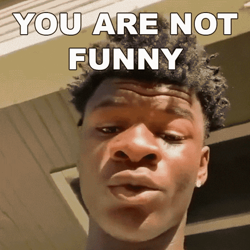 You Are Not Funny Kanel Joseph GIF - You Are Not Funny Kanel Joseph Your Jokes Are Not Funny GIFs