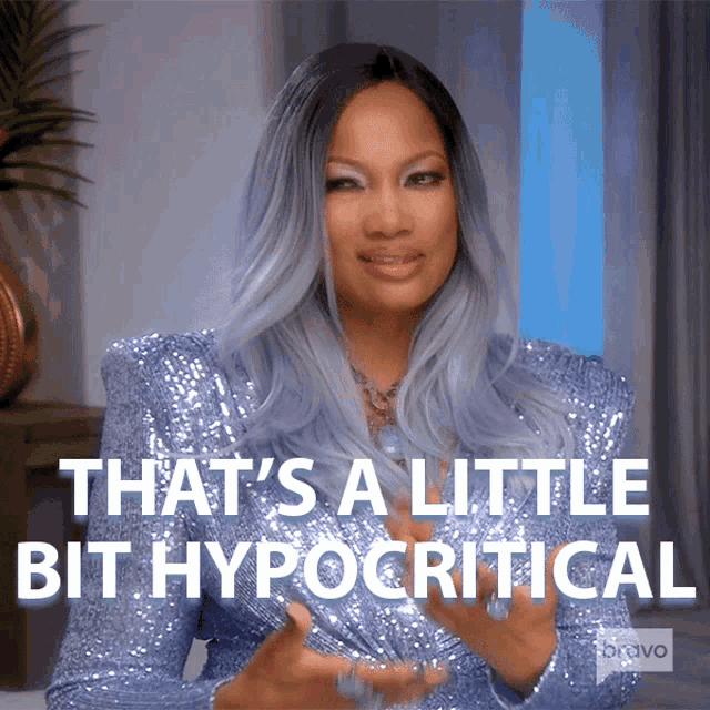 Thats A Little Hypocritical Real Housewives Of Beverly Hills GIF