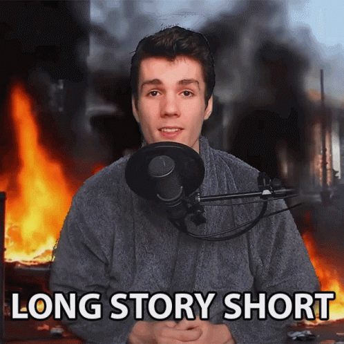 Long Story Short Ed GIF - Long Story Short Ed Punk Duck GIFs