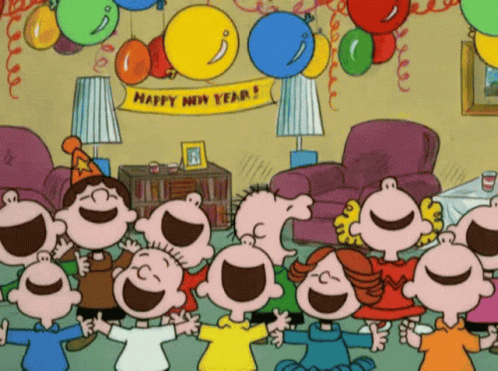 Happy New Year Balloons GIF - Happy New Year Balloons Celebrate GIFs