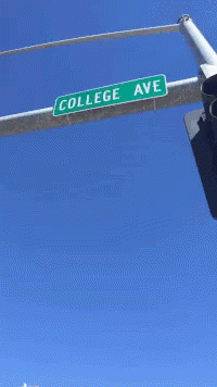 Street College Avenue GIF - Street College Avenue Word GIFs