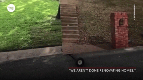 We Arent Done Renovating Homes Gliding GIF - We Arent Done Renovating Homes Gliding Riding GIFs