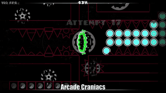 a screenshot of an arcade craniacs video game