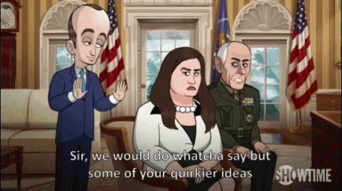 We Would Do Whatcha Say Quirkier Ideas GIF - We Would Do Whatcha Say Quirkier Ideas Geneva Convention GIFs