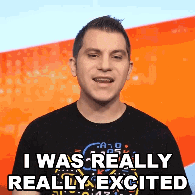 I Was Really Really Excited Shane Luis GIF - I Was Really Really Excited Shane Luis Rerez GIFs