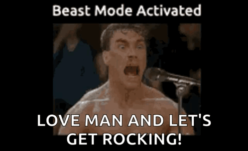Beast Mode Activated Playing Drums GIF - Beast Mode Activated Playing Drums Drummer GIFs