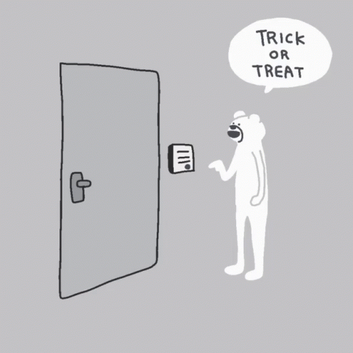 けたたましく動くクマ　ハロウィン　ハロウィーン　迷惑　めいわく GIF - Halloween Trick Or Treat Annoying GIFs
