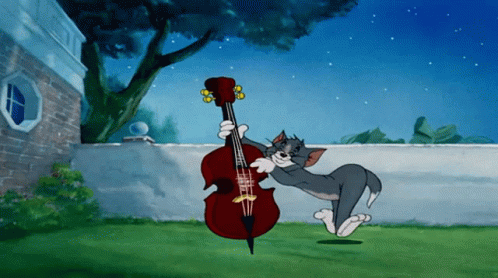 Tom Tom And Jerry GIF - Tom Tom And Jerry Cello GIFs