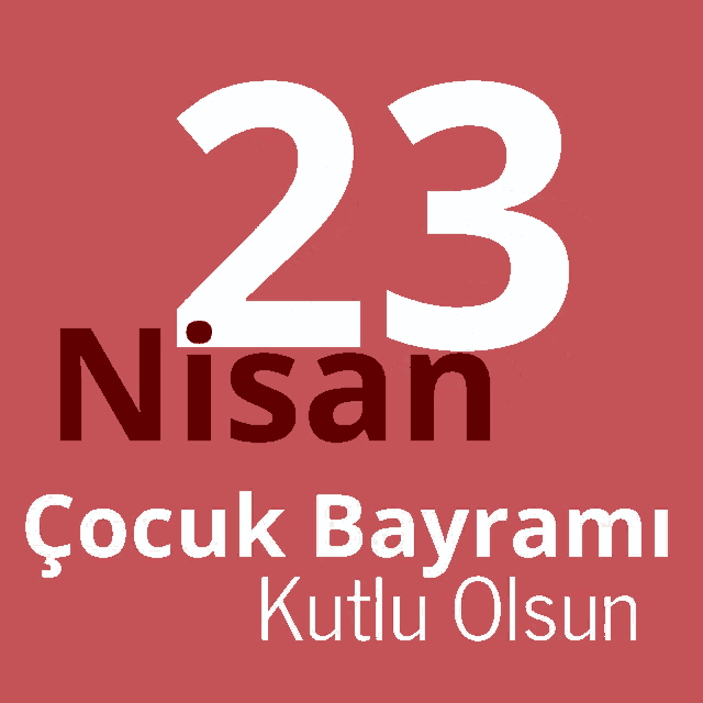 23nisan çocuk Bayramı GIF