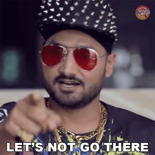 Lets Not Go There Bhajji GIF - Lets Not Go There Bhajji Harbhajan Singh GIFs