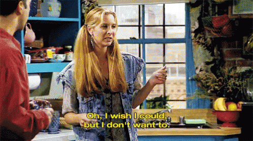 Phoebe Friends GIF - Phoebe Friends I Cant GIFs