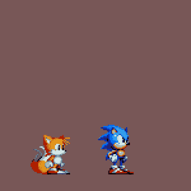 Sonic And Tails Roll GIF - Sonic And Tails Roll Game GIFs