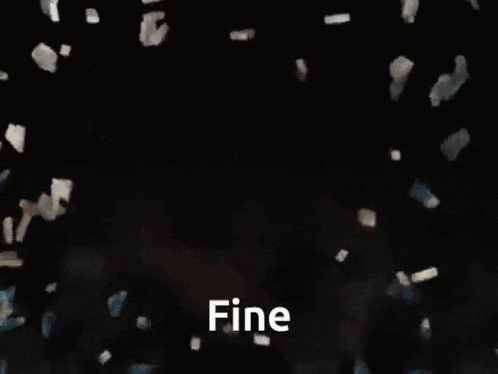 a picture of a spinning earth with the word fine below it