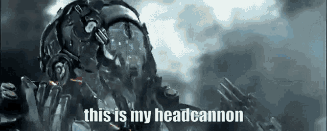 Headcannon Transformers GIF