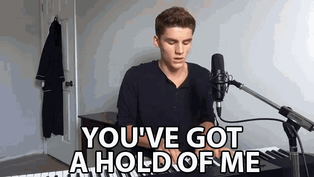 Youve Got A Hold On Me Playing Piano GIF - Youve Got A Hold On Me Playing Piano Singing GIFs