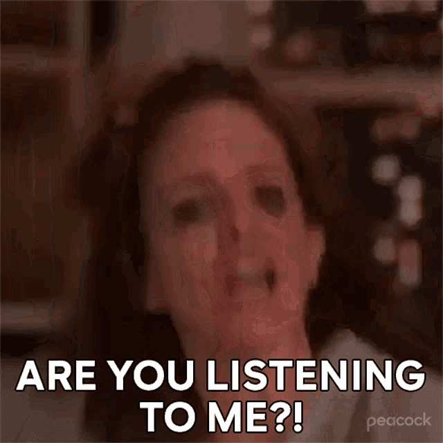 Are You Listening To Me Liz Lemon GIF - Are You Listening To Me Liz Lemon 30rock GIFs
