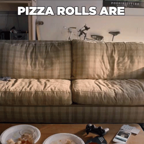 Sofa King Tasty GIF - Couch High Pizza Rolls GIFs