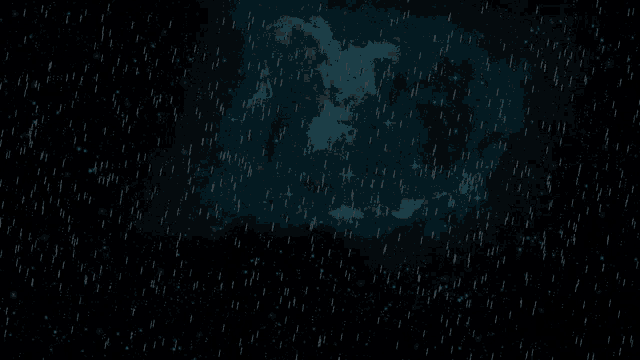 a dark background with a lot of stars and rain
