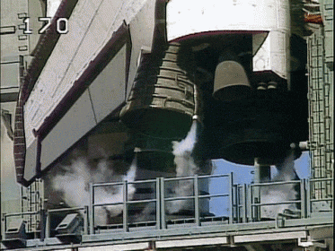 a rocket is being launched and the number 170 is visible
