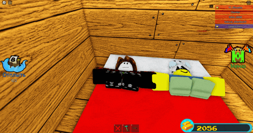 a screenshot of a video game with the number 2056 on the bottom